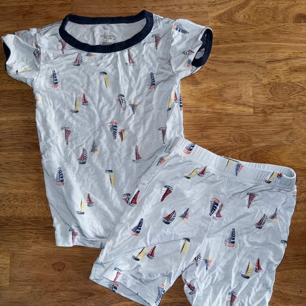 Nautical Adventure Kids Pajama Set